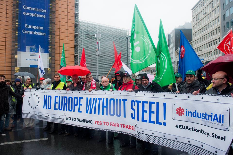 DIA EUROPEU A FAVOR DA INDUSTRIA DO AÇO NA EUROPA