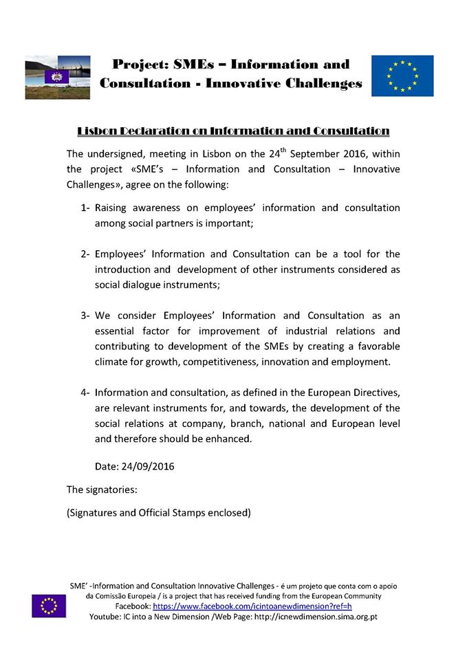 Declaração Conjunta